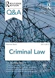 Q&A Criminal Law 2011-2012 (Questions and Answers)