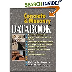 Concrete and Masonry Databook
