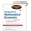 Schaum's Outline of Introduction to Mathematical Economics, 3rd Edition (Schaum's Outline Series)
