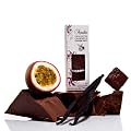 Gourmet Wedding Favor - Passion Fruit Chocolate Caramel with Real Passion Fruit and Tahitian Vanilla, 1.25-ounces Pack (3 Pcs)