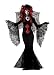 Nightmare Black Widow Adult Halloween Costume Size Medium