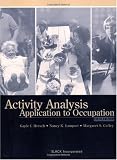 Activity Analysis: Application to Occupation