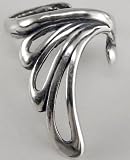 Sterling Silver Designer Ear Cuff