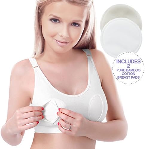 Hands Free Pumping Bra For Breastfeeding Moms By i love bub
