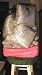 Laundry Mesh Bag With Pink Bottom 11.7" X 11.7" X 28.2" H THREE BAGS