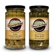 Granite Bay Farms Garlic Pickled Asapargus and Spicy Pickled Green Beans (2 Jar) Sampler, 2-Count, 12-Ounce Jars