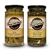 Granite Bay Farms Garlic Pickled Asapargus and Spicy Pickled Green Beans (2 Jar) Sampler, 2-Count, 12-Ounce Jars