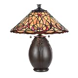 Quoizel Toulouse Tiffany 2 Lt Table Lamp