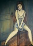 01150 Accent Canvas Art Home Decor Giclee Painting Ruth by Teresa Moore Ready to Hang