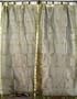 2 Green Window Treatment Tab Curtains India Panels 90"