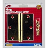 UPC 082901142584 product image for HINGE RES SQ 3-1/2 BRS [Misc.] | upcitemdb.com