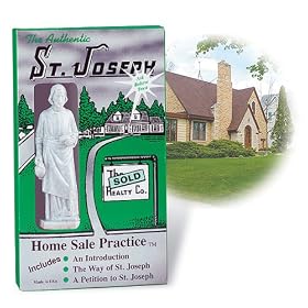 ST JOSEPH statue HOME SELLER selling Kit saint house figurine