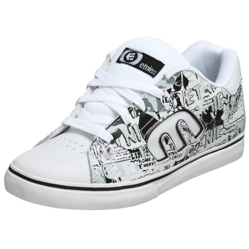 Buy Etnies Little Kid/Big Kid Calli-Vulc Sneaker,White/Dark Grey,3 M US Little Kid online at Discounted New and Used prices. Delivered to your door with Off-The-Bookshelf.