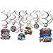 Hot Wheels Hanging Swirl Decorations (12pc)