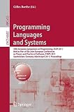 Programming languages and systems : 20th European Symposium on Programming, ESOP 2011, held as part of the joint European Conference on Theory and Practice of Software, ETAPS 2011, Sarbrücken, Germany