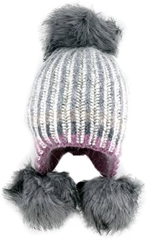 Fishka Women's Graceful Angora Caps Gray