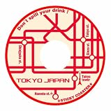 STICKY COASTER スティッキーコースター 東京地下鉄路線図モデル 路線図