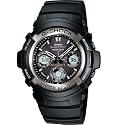 Casio Men's G-Shock Multi-Band Solar Atomic Analog Watch #AWG100-1A