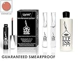 LIP INK Organic Vegan 100% Smearproof Lip Stain Kit - Cognac Lo