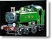 PANNIER STEAM ENGINE Canvas Print / Canvas Art - Artist JOHN HAYES