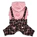 Pinkaholic New York Rogue Jumpsuit for Dogs, Large, Pink
