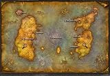 The World of Warcraft Two-Sided World Map 24" X 32"