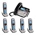 Uniden DECT 6.0 Corded/Cordless Digital Answering System (DECT2188-5) Five Handsets