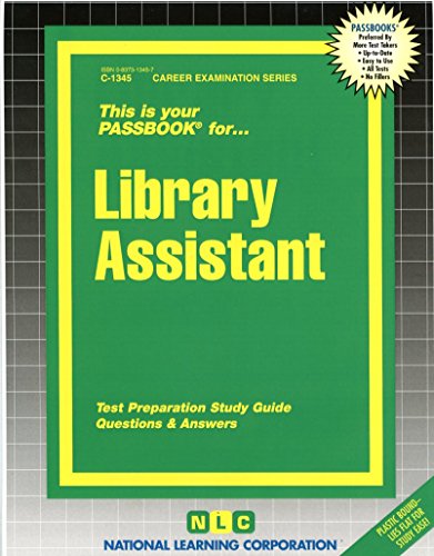 Library Assistant(Passbooks) (Career Examination Passbooks)