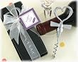 Wedding Party Favor Tuxedo Heart Corkscrew: Wedding Bridal Shower Favor