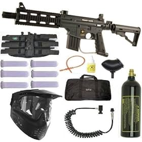Tippmann US ARMY Project Salvo Paintball Gun SNIPER Set