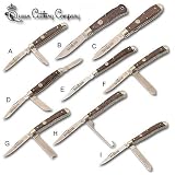 Queen Birdseye Maple Handle Folding Knife Series