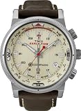 Timex Men's Expedition E-Compass Watch T49818SU With Brown Leather Strap