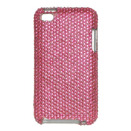 Apple iPod Touch 4th Generation Full Diamond Case - Pink