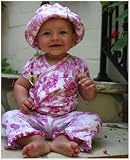 : Baby Lulu Lavender Meadow Knit Ruffle Pants