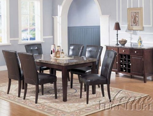 Danville 5-Pc Marble Top by Acme