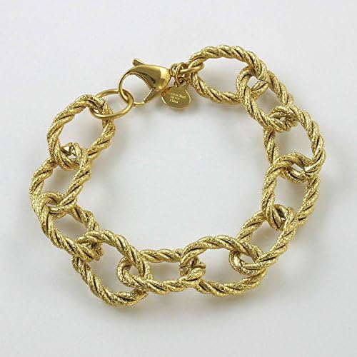 Stunning Twisted 8" Chain Bracelet