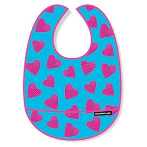 Hearts All Over Bib by Crocodile Creek