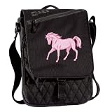 Pink Horse IPAD Tablet E-reader Shoulder Bag Carrier Holder fits Tablets, E-readers and Netbooks such as Ipad, Ipad 2, Kindle, Nook. ~ Broad Bay