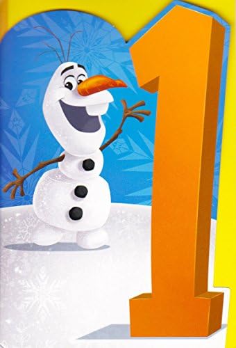 Frozen Olaf Musical Happy 1st Birthday