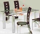 ガラス ダイニングテーブル FP-DT-802(イス別売)