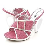 Wild Rose Vixen11 Heels Fuchsia (Pink) 6 Fuchsia (Pink)