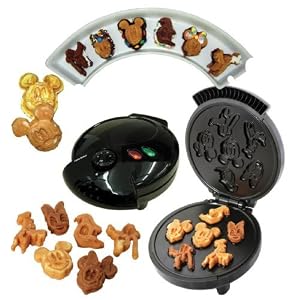 Disney Mickey &Gang 5 in 1 Tasty Baker Waffle Maker,Bakes Pancake,Muffins, breads, cakes, and brownies