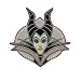 Maleficent Portrait Sleeping Beauty Iron On Patch Disney Movie Apparel Applique