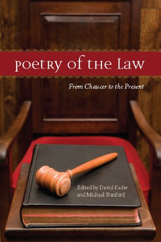 poetry of the law from chaucer to the present