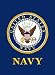 NAVY - United States Navy - Garden Size 12 Inch X 18 Inch Decorative Flag