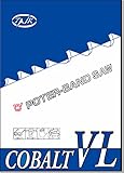 谷口工業 ポータブルバンドソー BAND SAW コバルトVL 長さ: 1840mm PBS184V-12/18p 5本組