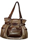 KATHY Van Zeeland Heroine Belt Shopper,Cork,one size