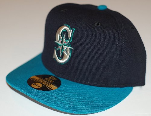 Seattle Mariners New Era Authentic MLB Fitted Hat Cap 6 7/8