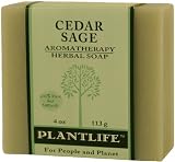 Cedar Sage 100% Pure & Natural Aromatherapy Herbal Soap- 4 oz(113g)