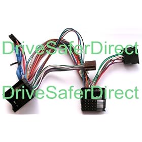 INKA-902884-04-3C ISO SOT Fully-Populated Mute Lead for Parrot CK3100, CK3200, MKi9100, MKi9200 and other ISO handsfree kits for vehicles and radios: Vauxhall Vectra, Vauxhall Vivaro, Vauxhall Zafira. Vauxhall Radios: CC20, CD30, CDC40, CD60, CDC40, CD50, CD70, DVD90, DVD100